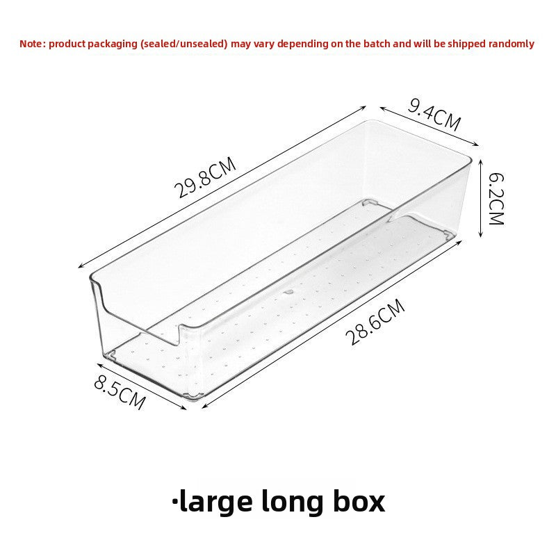Premium Clear Drawer Organizer Tray