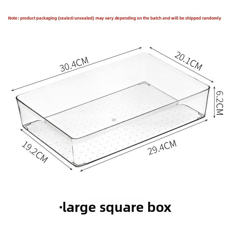 Premium Clear Drawer Organizer Tray